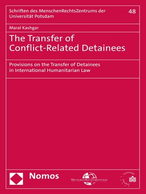 cover image of The Transfer of Conflict-Related Detainees